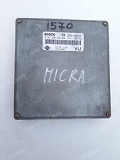 0261204243 BOSCH M1.9.5 237101U101 XU CONTROL UNIT NISSAN MICRA ENGINE K11 1.0 16V