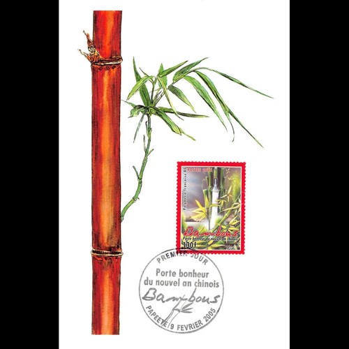 Les bambous oblit 9 2 - cm,
