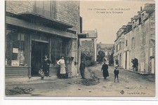 ISLE-SAINT-CAST: at the top of the climb - very good condition