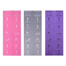 Tapis de yoga pliant tapis de