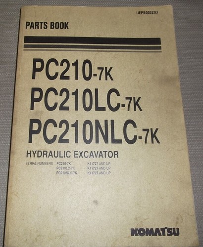 Komatsu pc210 pc210lc 7k - pc210-7k, pc210lc-7k