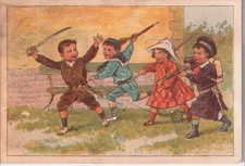 Lot de 5 chromos Chocolat