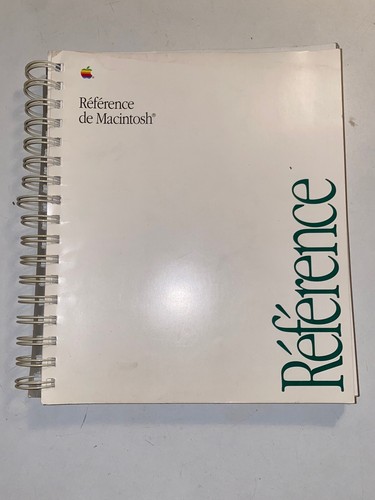 Manuel reference macintosh - reference,