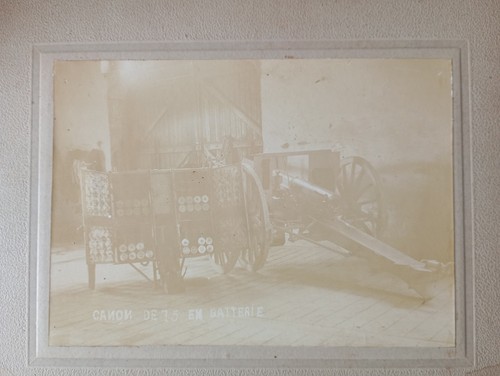 Ww1 photo canon 75 - ww1,