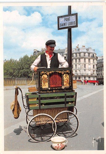 Paris joueur orgue de - joueur, d