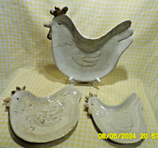 E5/  LOT DE 3 ASSIETTE GIGOGNE