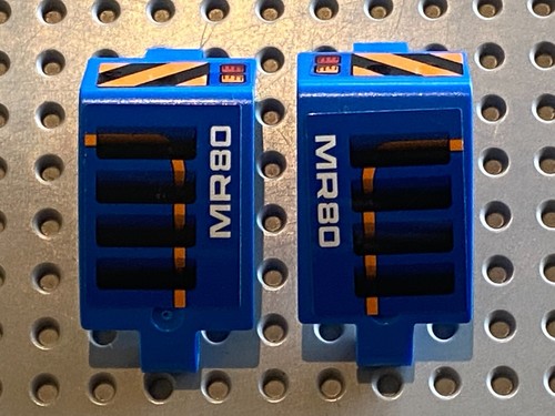 Lego blue panel - lego, curved