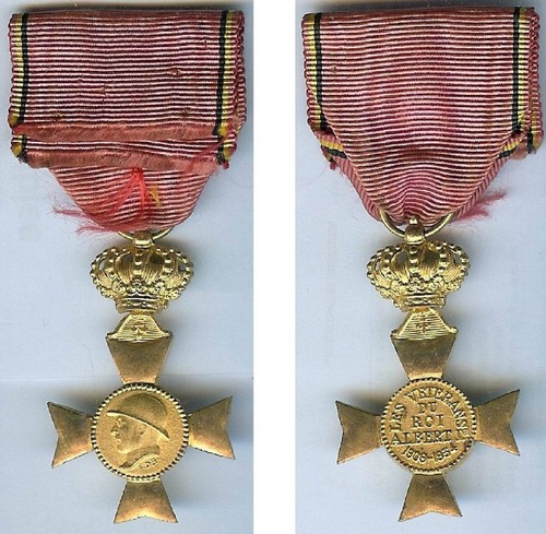 Medal belgium the veterans - belgium,
