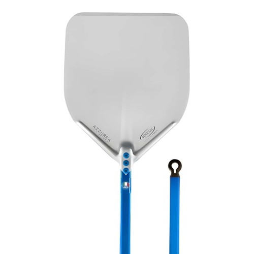 Pelle pizza azzurra 33x33 - pelle, À