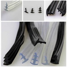 2M PVC Joint de Porte Bande Verre Fixé Réparation Scellé Résistant aux Chocs Eau
