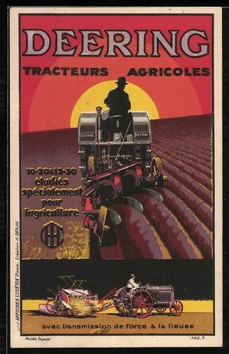 Deering tracteurs agricoles - tracteurs,