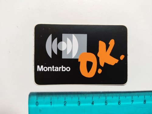 Adhésif montarbo sticker - montarbo, o.k.