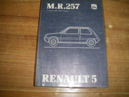 Revue technique 257 - technique, renault