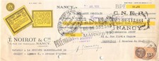 1935 T NOIROT A NANCY - ETS ABBEGY A MARSEILLE