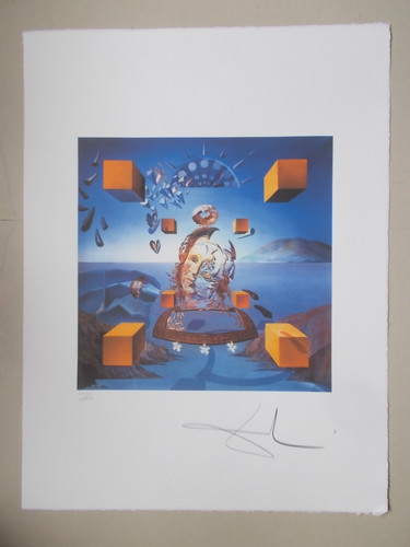 Lithographie salvador dali - lithographie,,