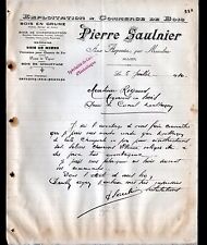 LES ARPENTS prés de MEAULNE (03) SAWMILL / WOODEN CRATES "Pierre Saulnier" in 1910