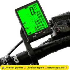 Compteur de Vélo Câblé LCD