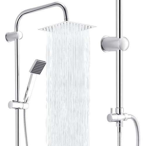 Colonne douche chromée - de, 8"