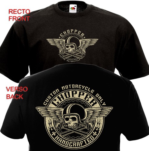 Shirt chopper biker - t-shirt, bobber