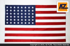 DRAPEAU USA 48 Í?TOILES