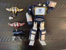 Transformers Masterpiece MP-02 SOUNDWAVE , BUZZSAW, LASERBEAK, RAVAGE TRU
