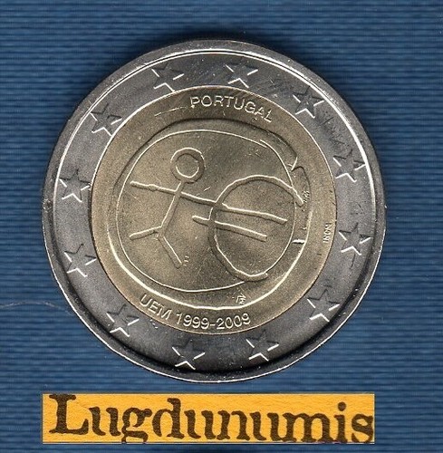 Euro commémo portugal - euro,