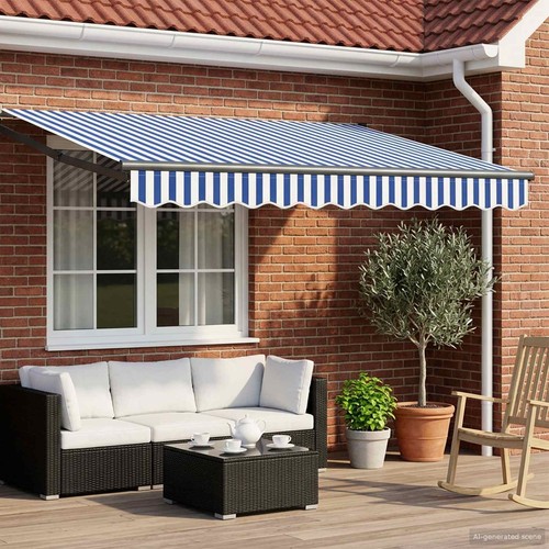 Store rétractable manuel - , avec