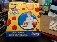 jeu d'anneaux en bois a empiler . Empil'oui oui