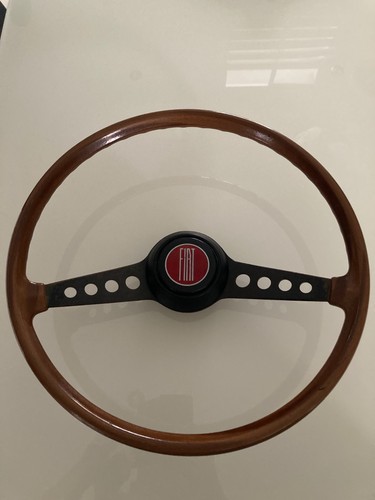 Volant bois ancien fiat - volant,