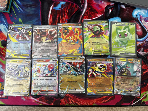 Lot cartes pokemon rare - de, ex