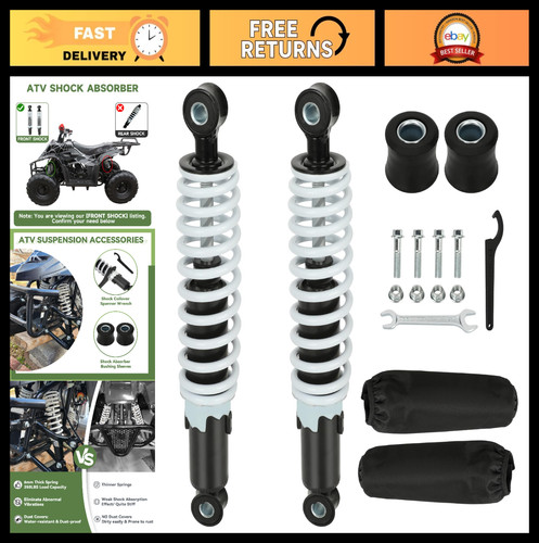 Adjustable atv front shock kit - atv,