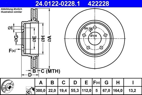 Disques frein chrysler - disques, de