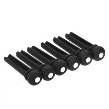 6pcs Ebony Guitar Bridge