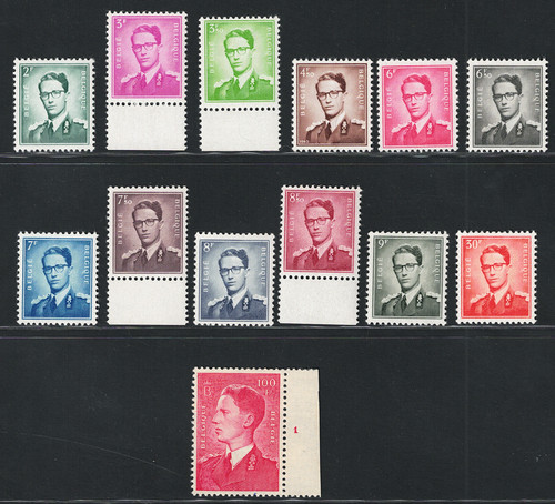 1958 belgique roi baudouin - belgique,,