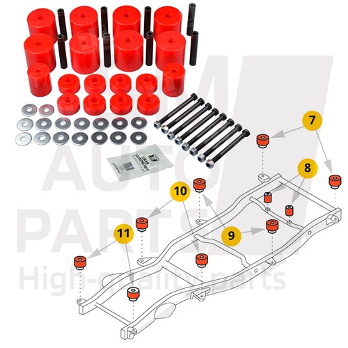 Kit silent blocs - kit,