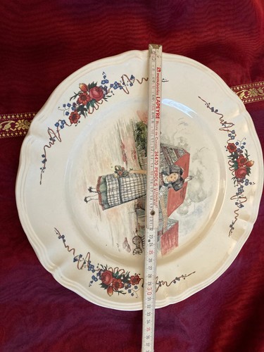 Grande assiette sarguemines - assiette,