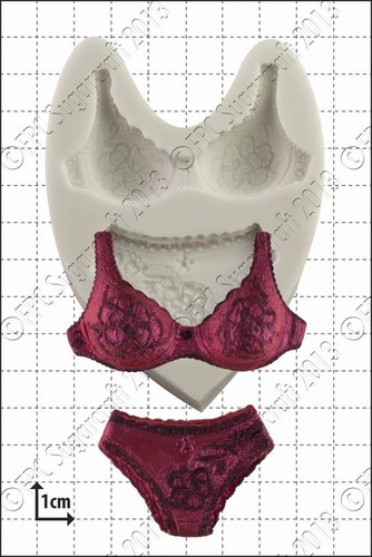 Moule silicone dentelle undies - dentelle,