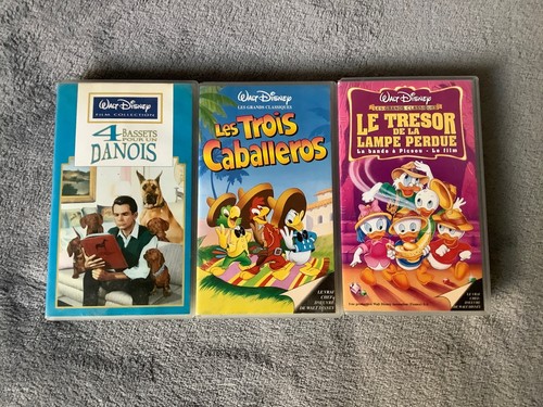 Cassette vhs disney les trois - vhs,