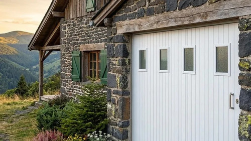 Porte garage coulissante - de,