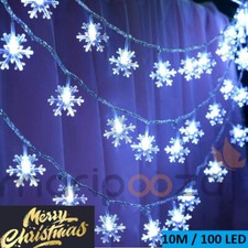 Guirlande lumineuse flocons de