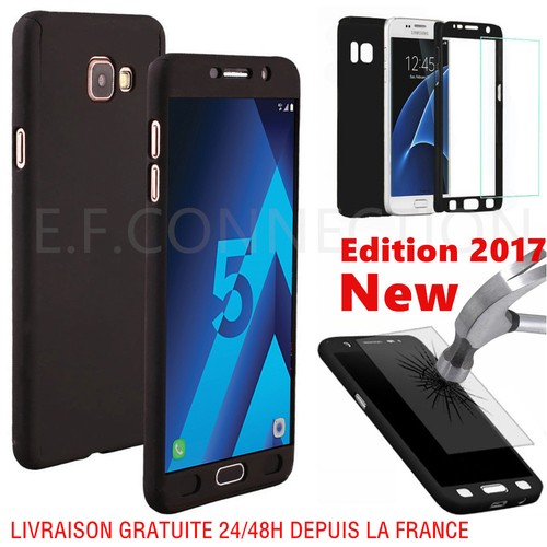 Coque 360 verre trempe pour - +,