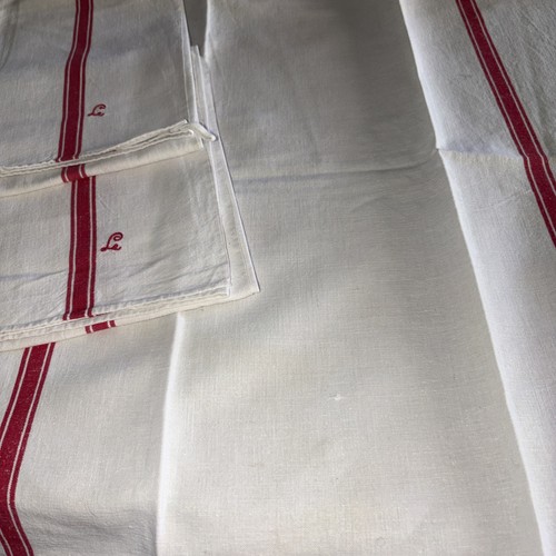 Lot anciens torchons métis - 3,