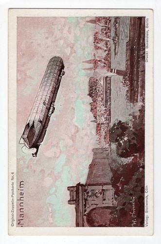 Zeppelin poste aérienne - /,