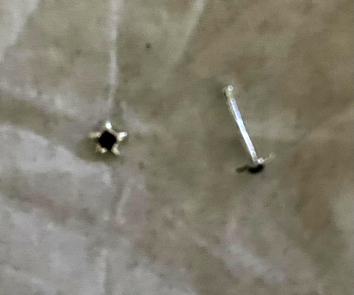 Piercing droit nez etoile 3 - piercing,