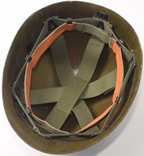 Near Mint 1965 Vietnam War US M1 Helmet Liner Nylon P64 + 1969 Sweatband