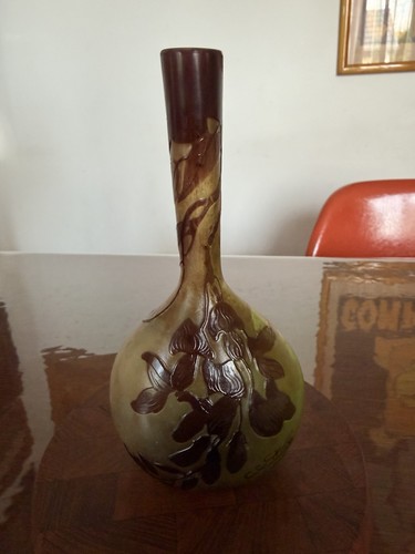 Emile gallé vase pâte - gallé,