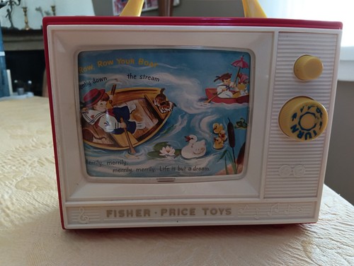 Jouet vintage tv - vintage, musicale