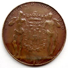 BELGIUM EXPOSITION D'ANVERS 1930 Medal 28mm 8g Bronze. LL2.3