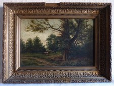 Tableau peinture ancienne 19