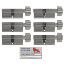 6X Cylindres Knauf 60Mm 30/30